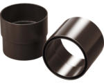 Hornbach PRECIT Rohrmuffe Kunststoff Braun NW 63 mm