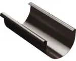 Hornbach PRECIT Dachrinne Kunststoff Braun 125 mm, Länge 2000 mm