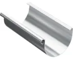 Hornbach PRECIT Dachrinne Kunststoff Grau 75 mm, Länge 2000 mm
