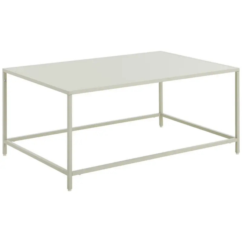 Couchtisch in Metall 60/90/40 cm