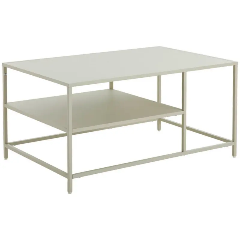 Couchtisch in Metall 90/60/45 cm