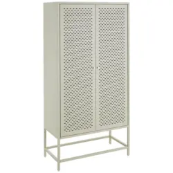 Mehrzweckschrank in Creme, Grau