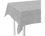 Hornbach Tischdecke Tino Leinen grau 180 x 140 cm