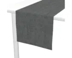 Hornbach Tischläufer Tino Leinen anthrazit 40 x 140 cm