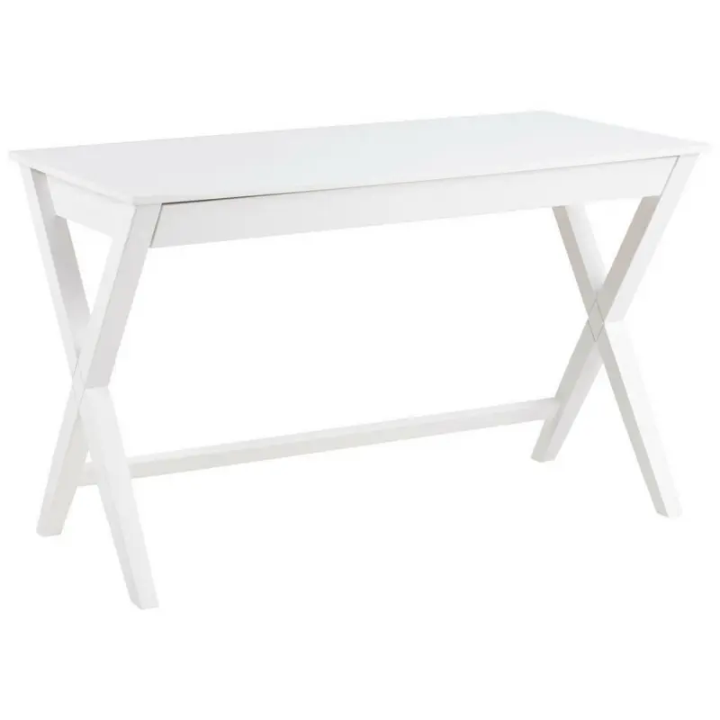Schreibtisch 120/60/75 cm in Weiß