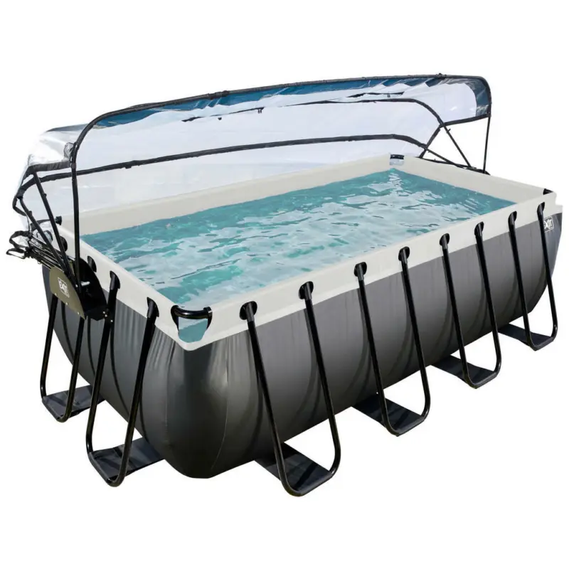 Exit Pool Black 400X200 400/200/122 cm