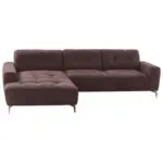 XXXLutz Lauterach - Ihr Möbelhaus bei Bregenz Ecksofa in Mikrofaser Dunkelbraun