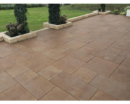 Beton Terrassenplatte iStone Luxury lachs 60 x 40 x 4 cm