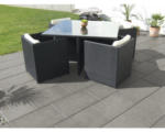 Hornbach Beton Terrassenplatte iStone Luxury mittelgrau 60 x 40 x 4 cm