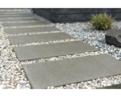 Beton Terrassenplatte iStone Luxury mittelgrau 80 x 40 x 4 cm