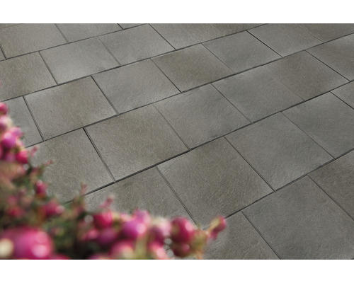 Beton Terrassenplatte iStone Luxury mittelgrau 40 x 40 x 4 cm