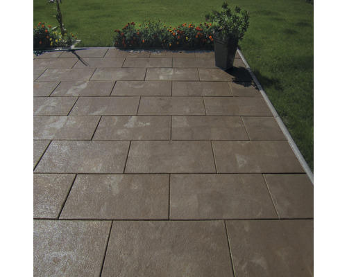 Beton Terrassenplatte iStone Luxury marrone 60 x 40 x 4 cm