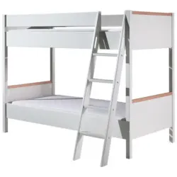 Etagenbett 90/200 cm Wei&szlig;