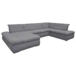 XXXLutz Lauterach - Ihr M&ouml;belhaus bei Bregenz Wohnlandschaft in Mikrofaser Dunkelgrau