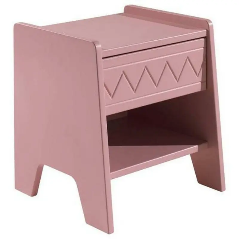 Nachtkästchen in Rosa