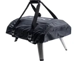 Ooni Koda 12 Abdeckung und Tragetasche 60 x 38 x 17 cm Polyester schwarz 100 % wasserdichte Abdeckung einfacher und sicherer Transport
