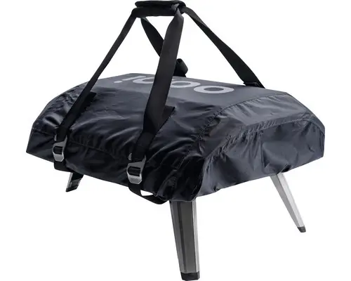 Ooni Koda 12 Abdeckung und Tragetasche 60 x 38 x 17 cm Polyester schwarz 100 % wasserdichte Abdeckung einfacher und sicherer Transport