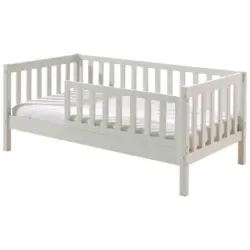 Kinder-/Juniorbett 70/140 cm in Weiß