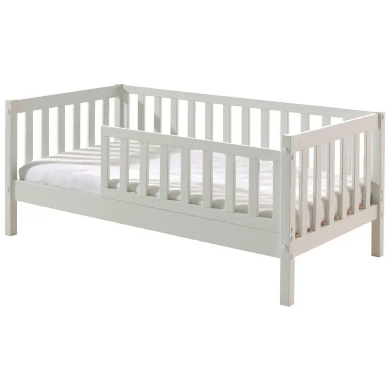 Kinder-/Juniorbett 70/140 cm in Weiß