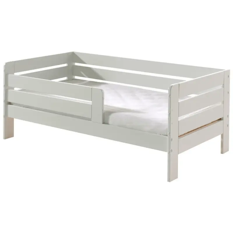 Kinder-/Juniorbett 70/140 cm in Wei&szlig;