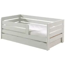 Kinder-/Juniorbett 70/140 cm in Weiß
