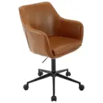 XXXLutz Lauterach - Ihr M&ouml;belhaus bei Bregenz Drehstuhl in Lederlook Braun, Schwarz