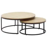 XXXLutz Lauterach - Ihr M&ouml;belhaus bei Bregenz Satztisch in Holzwerkstoff 80/80/36 cm