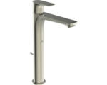 Hornbach Waschtischarmatur Ideal Standard Connect Air mit hohem Auslauf silver storm gebürstet A7025GN