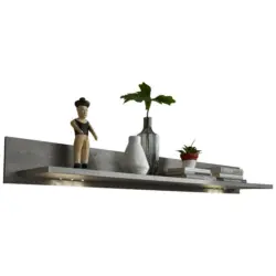 Wandboard in 150/18/26 cm Eichefarben