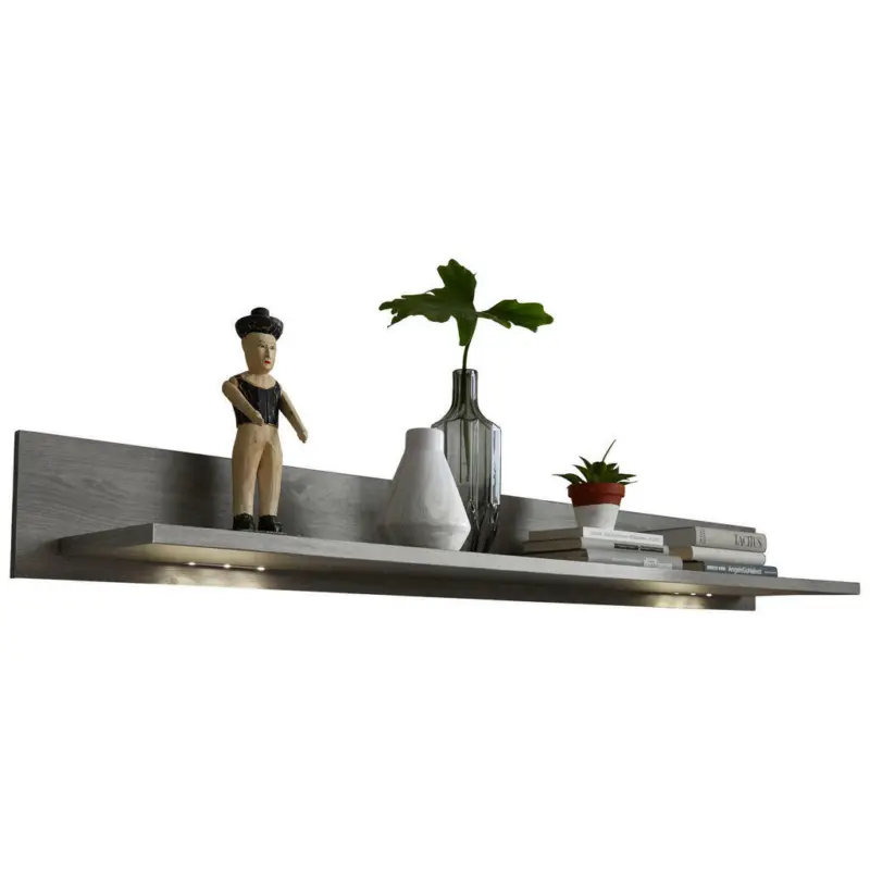 Wandboard in 150/18/26 cm Eichefarben