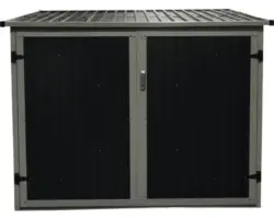 Fahrradgarage, Aufbewahrungsbox WESTMANN inkl. Fahrradständer 203 x 200 cm anthrazit