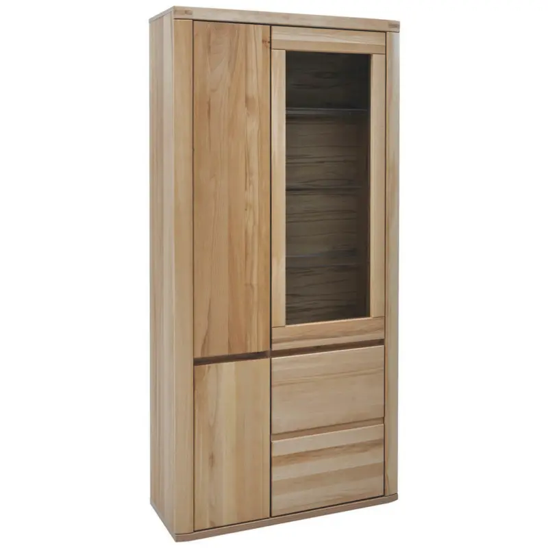 Vitrine in massiv Eiche Alteiche