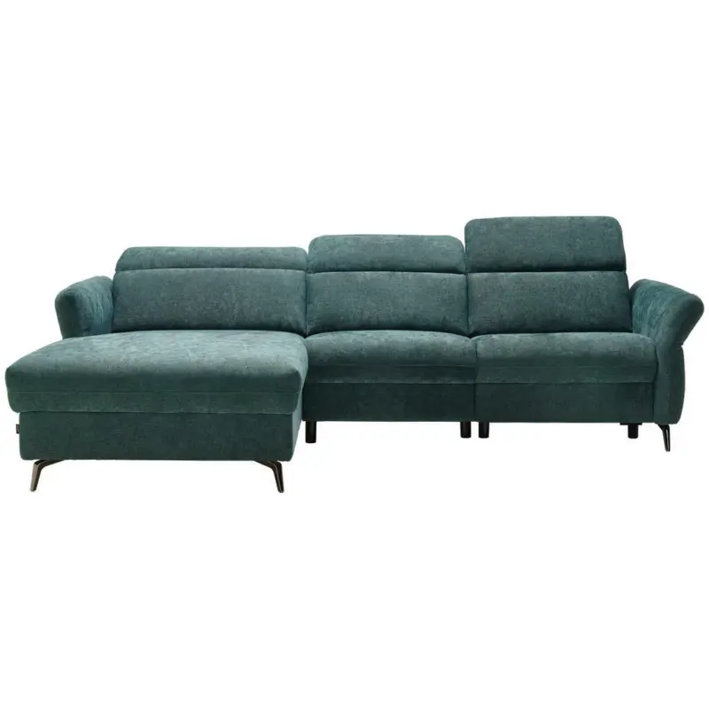 Ecksofa in Grün