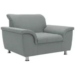 Sessel in Webstoff Grau