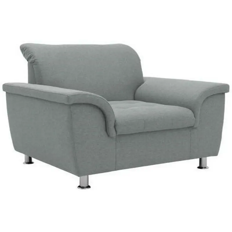 Sessel in Webstoff Grau