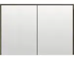 Hornbach Spiegelschrank Differnz Legs 2-türig 90x15x75 cm mintgrün