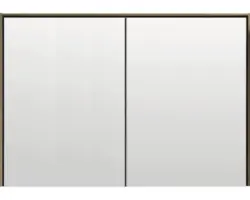 Spiegelschrank Differnz Legs 2-türig 90x15x75 cm mintgrün