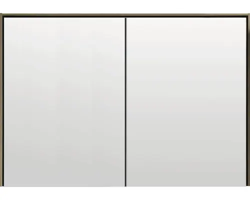 Spiegelschrank Differnz Legs 2-türig 90x15x75 cm mintgrün