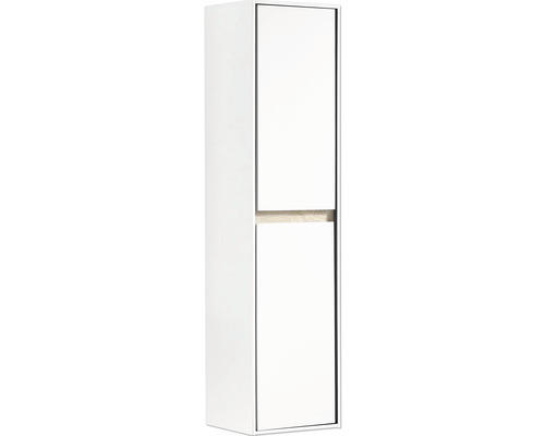 Hochschrank Differnz Providence 160x30x40 cm weiß