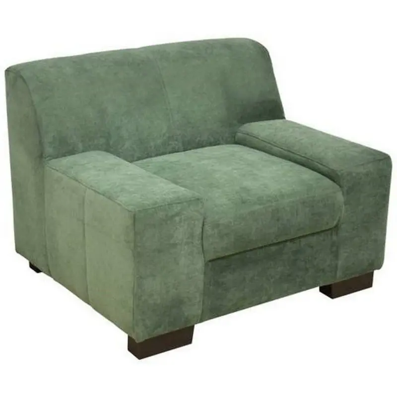 Sessel in Mikrofaser Grün