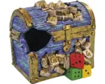 Hornbach Aquariumdekoration ORBIT Schatztruhe blau 10 x 9 x 10 cm