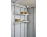 Hornbach Regalboden biohort für Gartenhaus Neo 56 x 26 cm 2 Stück grau-weiß