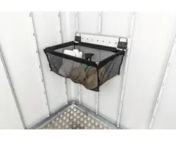 Einhängesack biohort für Gartenhaus Neo inkl. Wandschiene 55 x 34 x 20 cm