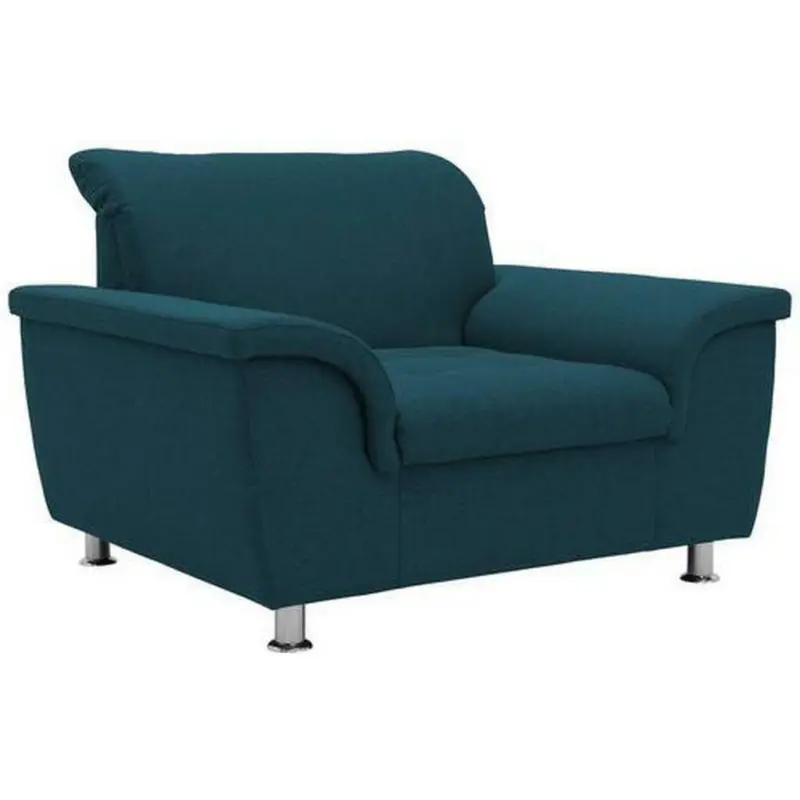 Sessel in Webstoff Petrol