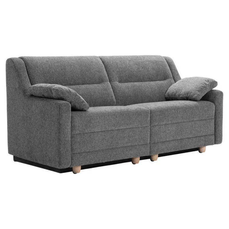 Schlafsofa in Chenille Grau
