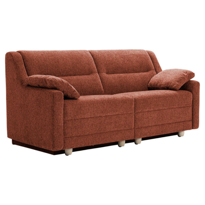 Schlafsofa in Chenille Rot