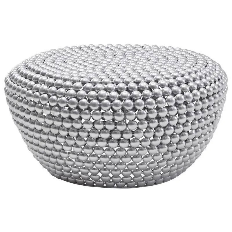 Couchtisch in Metall 60/60/30 cm