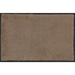 Flachwebeteppich Taupe