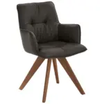 XXXLutz Lauterach - Ihr Möbelhaus bei Bregenz Armlehnstuhl in Holz, Leder Anthrazit