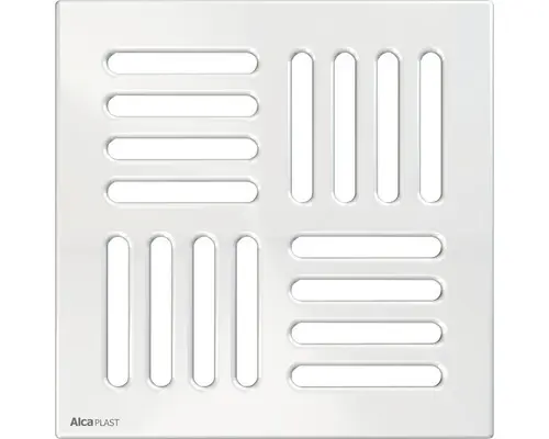 Alcadrain Edelstahl Rost 143 x 143 mm